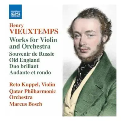 CD Henri Vieuxtemps: Works For Violin And Orchestra