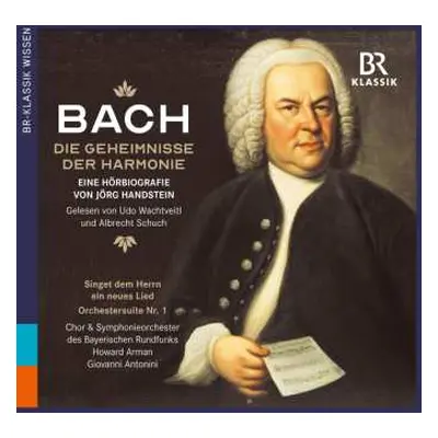 4CD Various: Johann Sebastian Bach - Die Geheimnisse Der Harmonie (eine Hörbiografie Von Jörg Ha