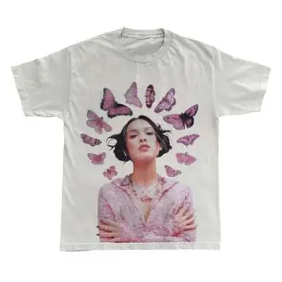 Olivia Rodrigo Unisex T-shirt: Butterfly Halo (ex-tour) (large) L