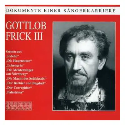 CD Various: Gottlob Frick Iii