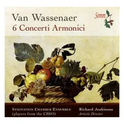 CD Unico Wilhelm Van Wassenaer: 6 Concerti Armonici