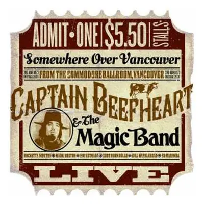 CD Captain Beefheart & His Magic Band: Commodore Ballroom, Vancouver