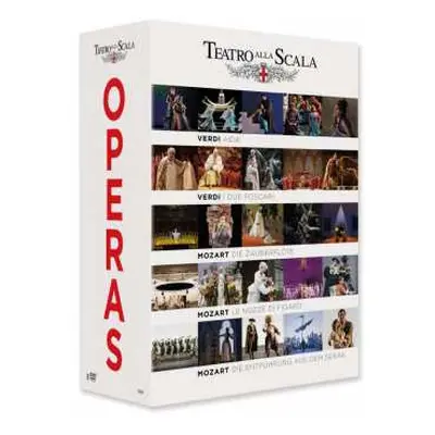 8DVD Giuseppe Verdi: Teatro Alla Scala Opera Box