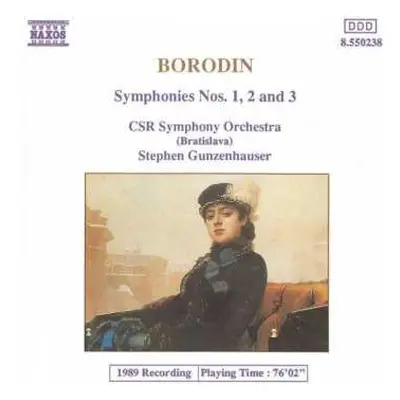 CD Alexander Borodin: Symphonies Nos. 1, 2, And 3