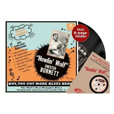 EP Howlin' Wolf: Boy, You Got More Blues There! Originally Unreleased Tracks, Vol.2