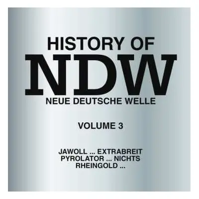 LP Various: History Of Ndw Vol. 3