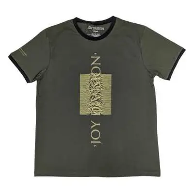 Joy Division Unisex Ringer T-shirt: Blended Pulse (small) S