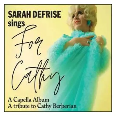 CD Sarah Defrise: Sarah Defrise Sings For Cathy