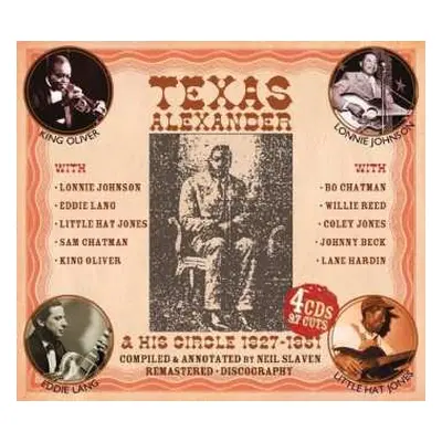 4CD Texas Alexander: Texas Alexander & His Circle 1927-1951