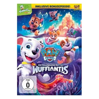 DVD Various: Paw Patrol: Die Fellfreunde Retten Wufflantis