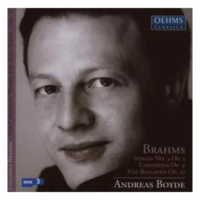 2CD Andreas Boyde: Brahms - The Complete Works For Solo Piano Vol.2