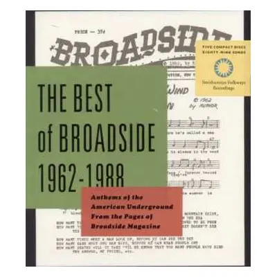 5CD Various: The Best Of Broadside 1962-1988