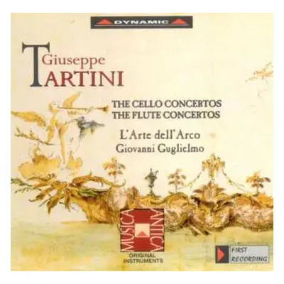 CD Giuseppe Tartini: Celllokonzerte D-dur & A-dur