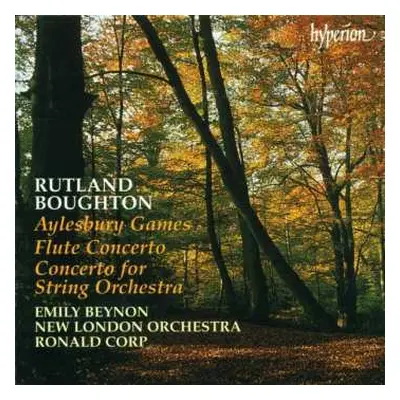 CD Ronald Corp: Aylesbury Games • Flute Concerto • Concerto For Strings