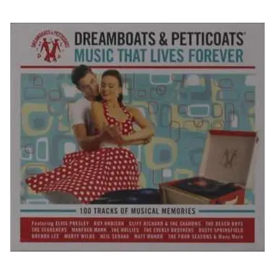 4CD Various: Dreamboats & Petticoats Music That Lives Forever