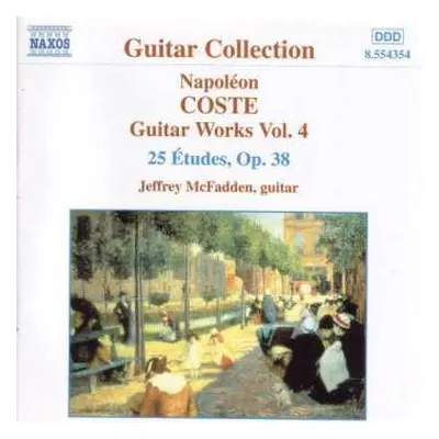 CD Jeffrey McFadden: Guitar Works Vol. 4 (25 Études, Op. 38)