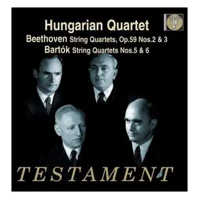 2CD Ludwig van Beethoven: Strings Quartets Op.59 Nos.2 & 3 / Strings Quartets Nos.5 & 6