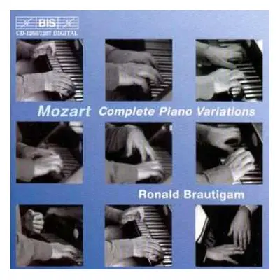 4CD Wolfgang Amadeus Mozart: Complete Piano Variations