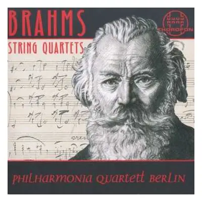 2CD Johannes Brahms: Streichquartette Nr.1-3