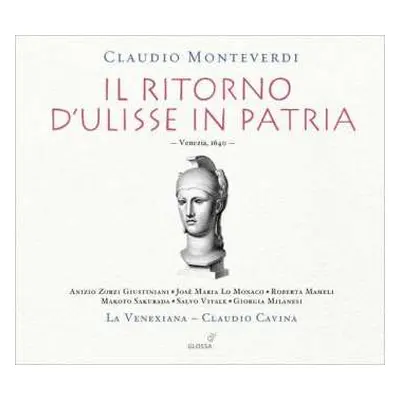 3CD/Box Set Claudio Monteverdi: Il Ritorno D'Ulisse In Patria