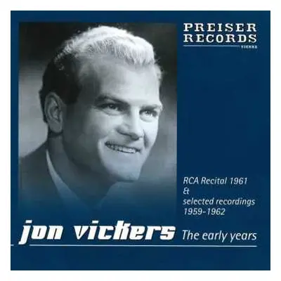 CD Amilcare Ponchielli: Jon Vickers - The Early Years