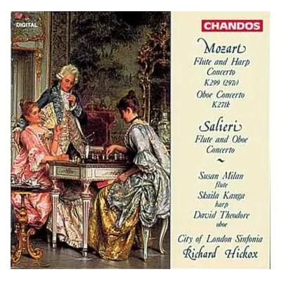 CD Wolfgang Amadeus Mozart: Flute And Harp Concerto K299 (297c) - Oboe Concerto K271k - Flute An