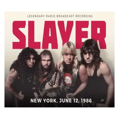 CD Slayer: New York, June 12, 1986