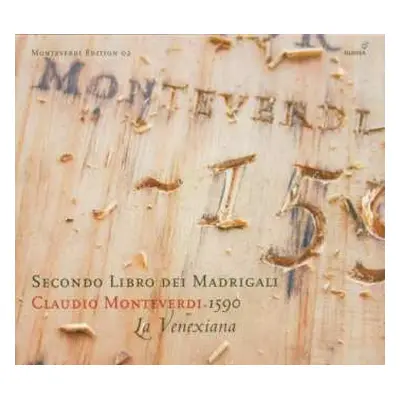 CD Claudio Monteverdi: Secondo Libro Dei Madrigali