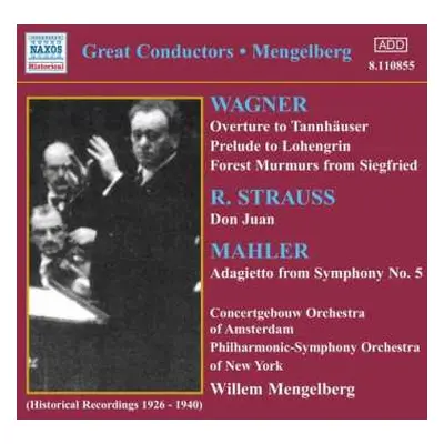 CD Richard Strauss: Wagner/R. Strauss/Mahler