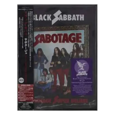 CD Black Sabbath: Sabotage (super Deluxe Box Set)