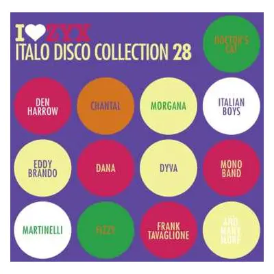 3CD Various: I Love ZYX Italo Disco Collection 28