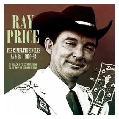 3CD Ray Price: The Complete Singles As & Bs 1950-62