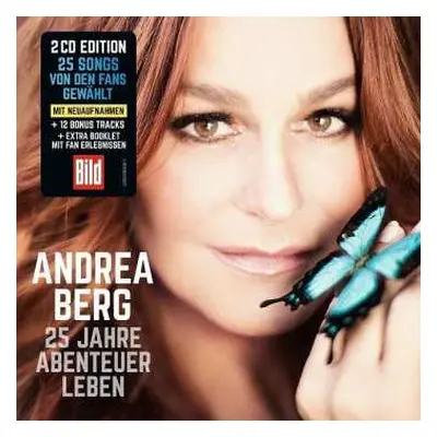 2CD Andrea Berg: 25 Jahre Abenteuer Leben