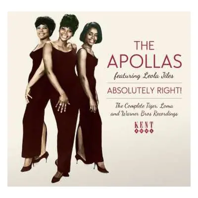 CD The Apollas: Absolutely Right! The Complete Tiger, Loma And Warner Bros Recordings