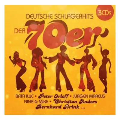 3CD Various: Deutsche Schlagerhits Der 70er