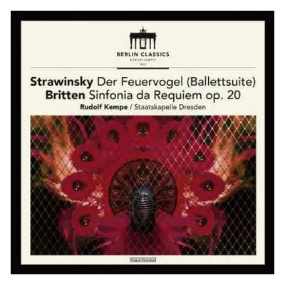 CD Igor Stravinsky: Der Feuervogel (Ballett-Suite) / Sinfonia Da Requiem Op. 20