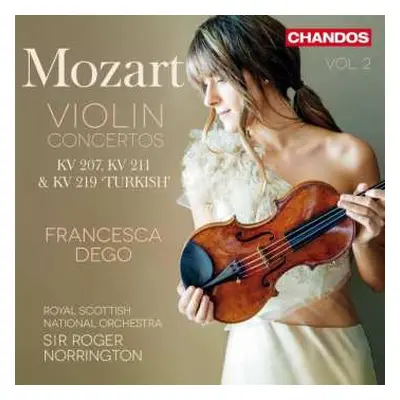 CD Wolfgang Amadeus Mozart: Violinkonzerte Nr.1,2,5