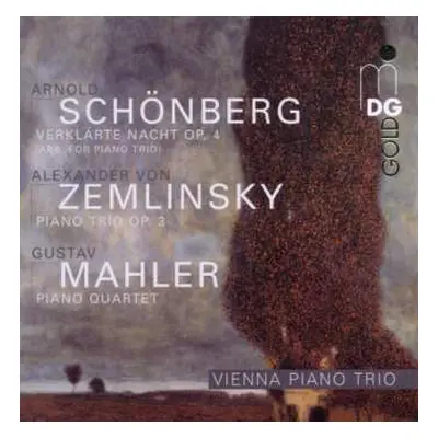 CD Arnold Schoenberg: Verklärte Nacht Op. 4 (Arr. For Piano Trio) / Piano Trio Op. 3 / Piano Qua