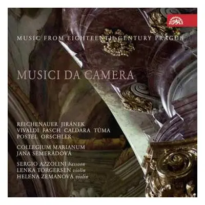 2CD Collegium Marianum: Musici da camera. Hudba Prahy 18. sto