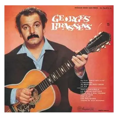 EP Georges Brassens: Et Sa Guitare Accompagne Par Pierre Nicolas N0.5