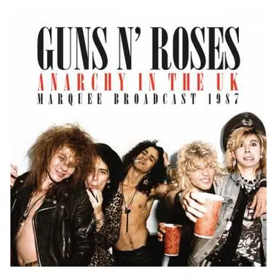 2LP Guns N' Roses: Anarchy In The UK Marquee Broadcast 1987