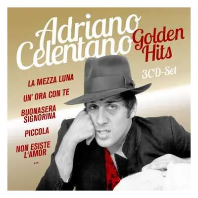 3CD Adriano Celentano: Golden Hits