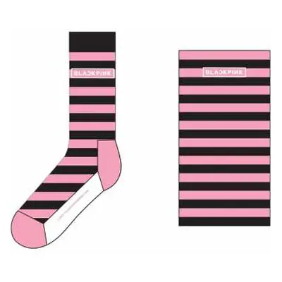 Kotníkové Ponožky Stripes & Logo Blackpink 42 - 47