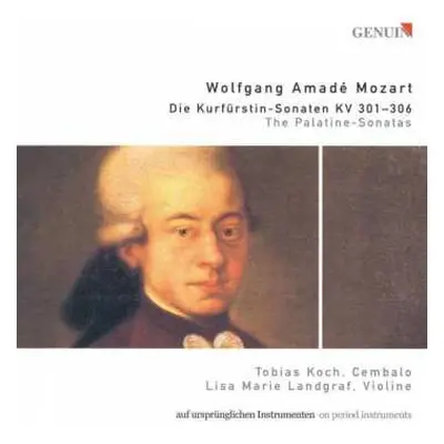 2CD Wolfgang Amadeus Mozart: Sonaten Für Violine & Klavier