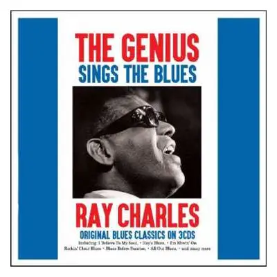 3CD Ray Charles: The Genius Sings The Blues