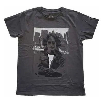 John Lennon Unisex T-shirt: Skyline (xxx-large) XXXL