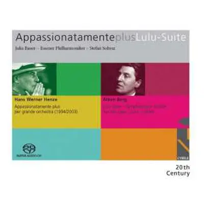 SACD Alban Berg: Appassionatamente plus Lulu-Suite