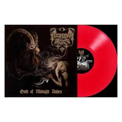 LP Luciferian Rites: Oath Of Midnight Ashes (clear Altar Blood Red Vinyl)