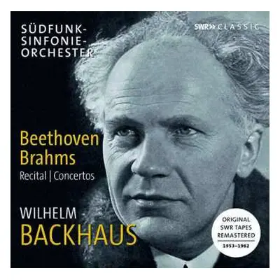 3CD Various: Wilhelm Backhaus - Beethoven / Brahms