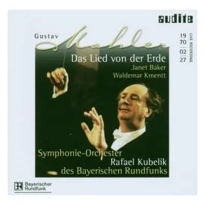 CD Gustav Mahler: Das Lied Von Der Erde